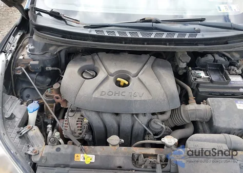 2012 Hyundai Elantra Gls (Ulsan Plant) z USA, uszkodzony, nr VIN KMHDH4AE4CU395210